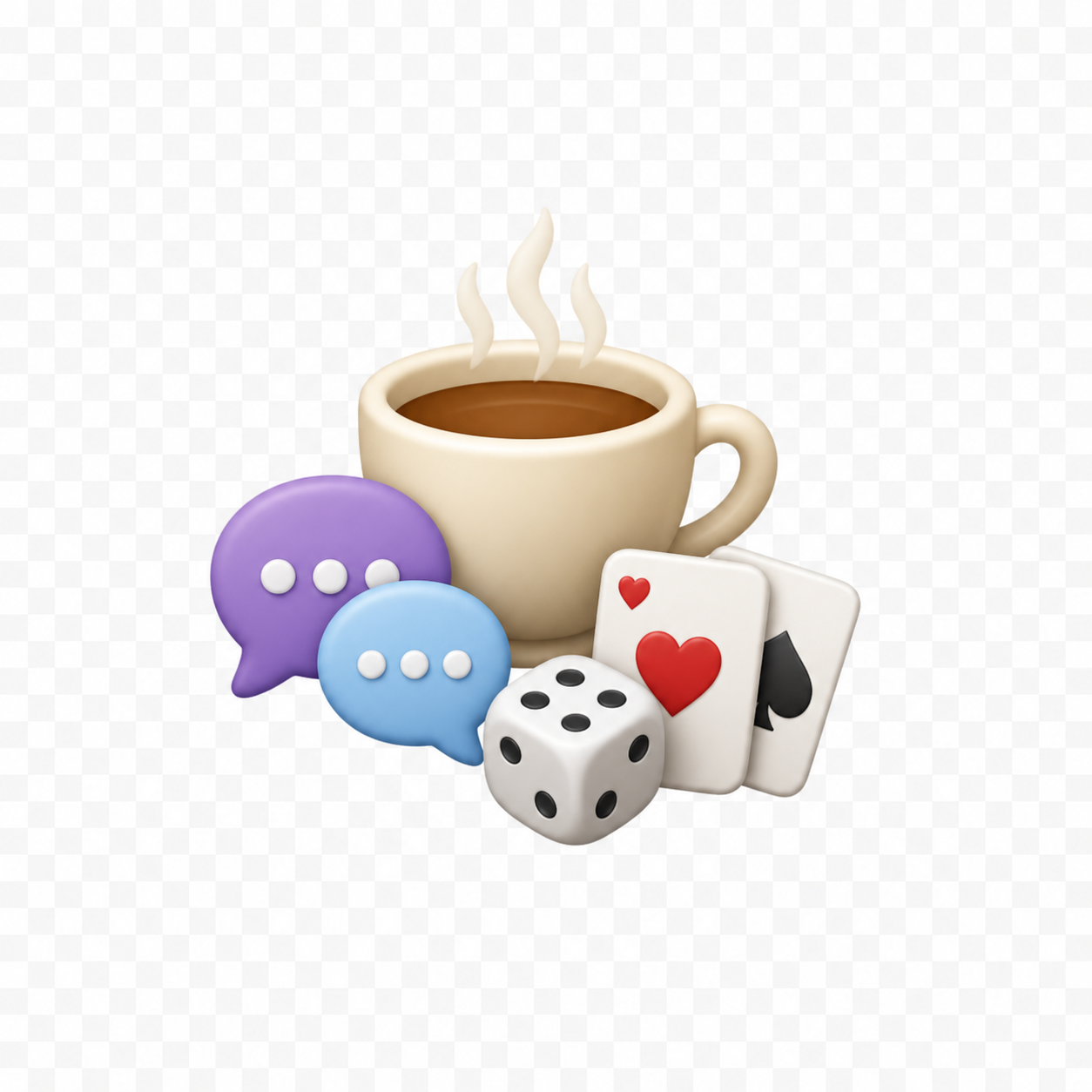 Hygge, kaffe, snak og spil